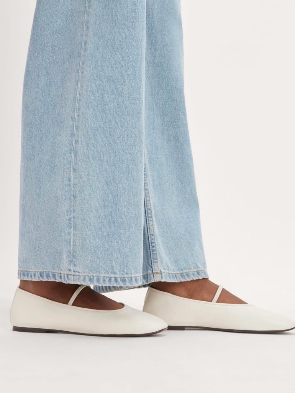 Everlane The Day Mary Jane in Canvas - Picture 1 of 7